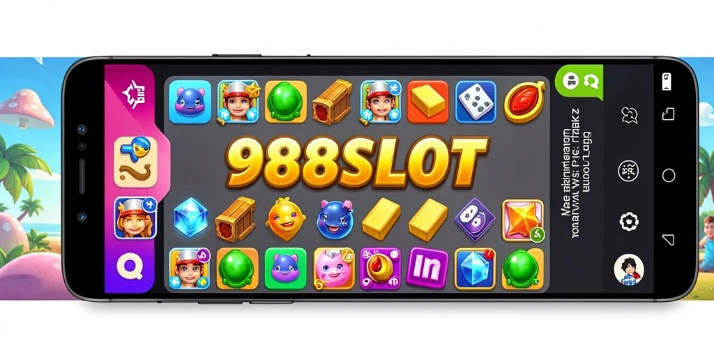Gameplay seru dalam 988SLOT dengan tantangan Match-3.