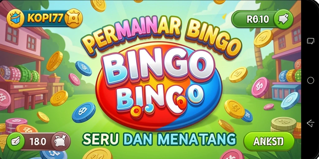 Tampilan gameplay Bingo di KOPI77 yang penuh aksi.