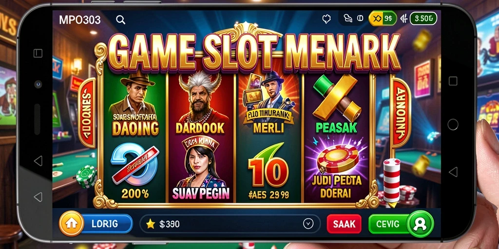 Tampilan gameplay menarik dari game slot MPO303.