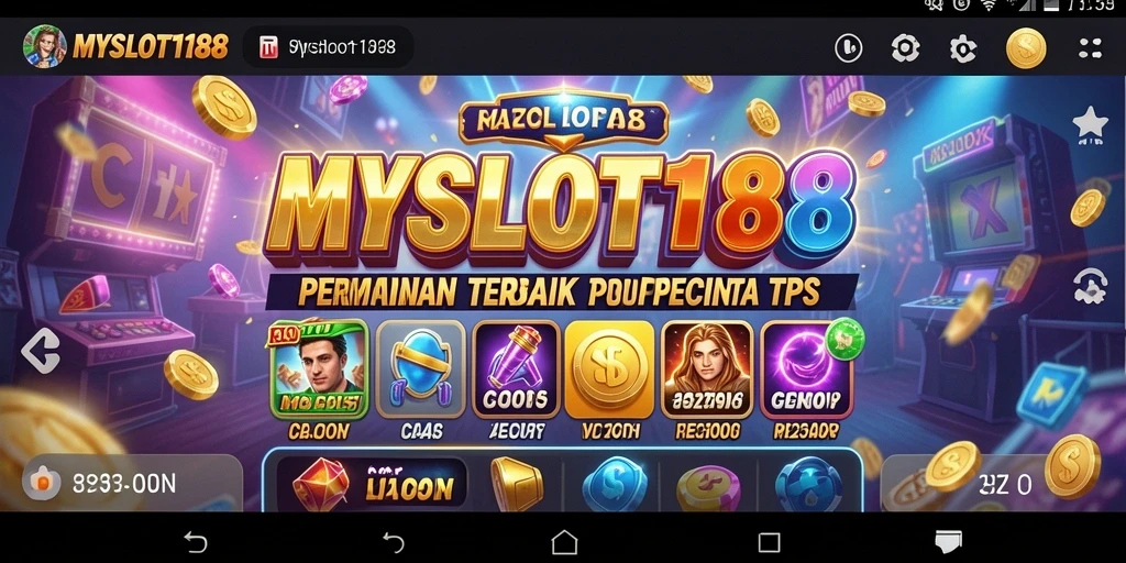 Tampilan mendebarkan saat bermain MYSLOT188 di mode TPS.