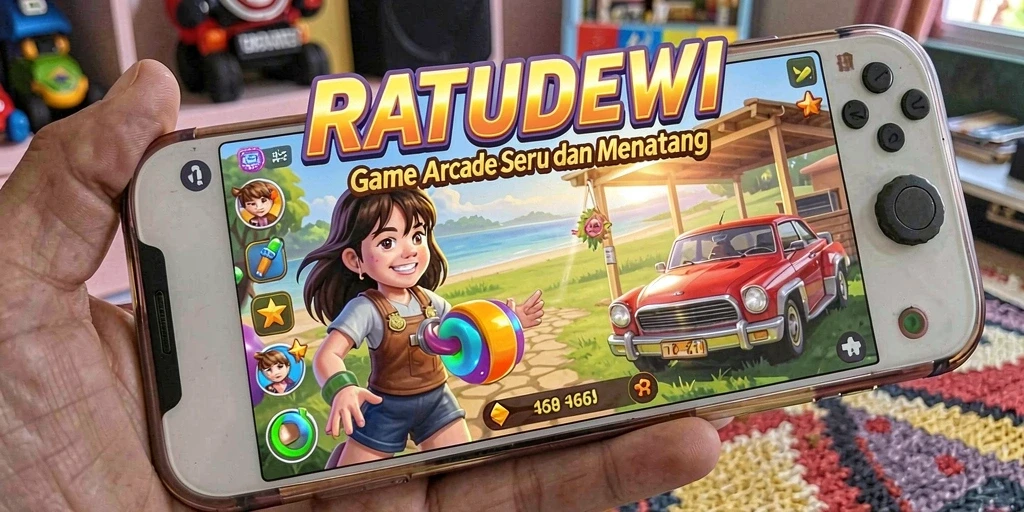 Gameplay seru dan menantang di RATUDEWI yang penuh warna.